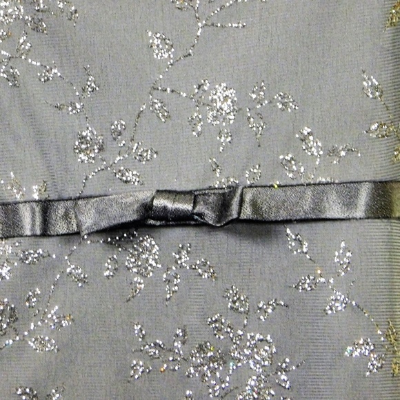 Scarlett Y2K Black Glitter Whimsigoth Sleeveless Mesh Dress Size M Dark Fairy - Picture 3 of 10